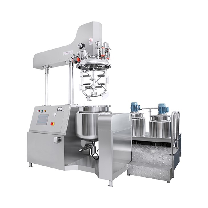 100L Hydraulic Lift Vacuum Homogenizer Cream Mixer